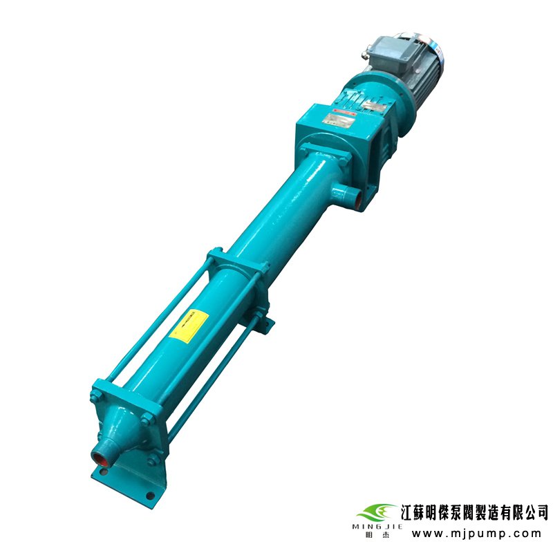 045-3单螺杆泵 一般常用于水泥砂浆的输送